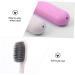 Frcolor 2-Part Toothbrush Set for Gum Care | Ultra Long Grip Tooth Cleaning Tool | 1-Pack Sorted Colors Ideal for International Shipping - Buy Online on GoSupps.com