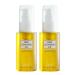 DHC Deep Cleansing Oil Small 2 pack, Facial Cleansing Oil, Makeup Remover, Cleanses without Clogging Pores, Residue-Free, Fragrance and Colorant Free, All Skin Types, 2.3 fl. oz.