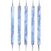 Jinlaili 5PCS Nail Dotting Pen Set - Nail Art Painting & Sculpting Tool for Manicure & Embossing - Blue - Buy Online on GoSupps.com