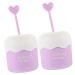 FRCOLOR 4 Pcs Portable Bubble Maker - Face Foam Maker Cup for Gentle Cleansing - Violet (Pack of 1 - Buy Online on GoSupps.com