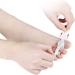 PEDIMEND Silicone Gel Toe Separators with 2 Loops (1 Pair) - Pain Relief for Bunions & Overlapping Toes - Prevent Calluses & Corns - Unisex Twin Toe Separator - Buy Online on GoSupps.com