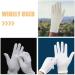 PATKAW 12 Pairs Moisturizing Overnight Gloves Working Cotton Gloves White Cotton Gloves for Dry Hands - Buy Online on GoSupps.com