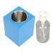 Massage Oil Warmer Quickly Heating ABS Material Keeps Temperature Consistent Easy to Use Heated Essential Oil for Pleasant Massage Experience (US Plug)