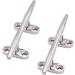 Trafu Stainless Boat Dock Cleats | Marine Cleats for Boats and Kayaks (2 Pack) - 5 inch | Includes Screws - Buy Online on GoSupps.com