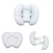 Blublu Park Baby 2 in 1 Travel Pillow Banana Shape Adjustable Baby and Infants Neck Head Support Car Seat Insert Cushion for 3 to 12 Month Blue