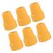 Baluue 6pcs Walking Stick Tips Replacement Trekking Pole Tips Hiking Pole Tips Cane Sticks Tips Protectors