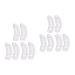 GLEAVI 6 Pairs Anti-wear Stickers for High Heels Anti- Wear Shoe Sticker High Heels for Women Heel Pad Shoe Inserts Comfortable Heel Grips Protective Shoes Gel Women's Non-Slip