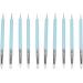 Nail Art Dotting Pen Nail Art Sculpture Pen Highly Accurate 2 Set Silicone Head for Salon - Buy Online on GoSupps.com
