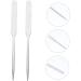 Spatule Fond Teint en Acier Inoxydable 16 Cm Lot de 2 Outils pour M langer Cosm tiques Palette Professionnelle pour Application Maquillage Visage - Buy Online on GoSupps.com