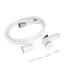 Bathroom Spray Head Set Portable ABS Plastic Handheld Shower Bidet Sprayer Head Set with Hose and Bracket