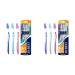 Dr. Best Hoch-deep toothbrush medium advantage pack (2+1 piece for free) The shorter rows of bristle clean the tooth surface the longer are specially designed for cleaning the interdental spaces 1 piece (6-pack) New