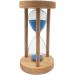 Gazechimp Hourglass Timer - 15 Minute Blue Sandglass for Teeth Brushing Cooking & Training - Stylish Wood & Glass Design - Buy Online on GoSupps.com