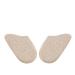 Shoe Heel GEL Shock Absorption Anti-wear Foot Heel Protectors Women Comfort Stand for Heel Spurs and Heal Dry Cracked Heels(Flannel Apricot Large)