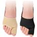 Hallux Valgus Sleeve & Toe Straighteners Set - Bunion Protector & Hammer Toe Straightener - Black 9x6.8cm - Buy Online on GoSupps.com