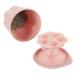 SOESFOUFU 1set Makeup Brush Cleaning Bowl Brush Cleaner Kit Makeup Brush Cleaner Makeup Cleaner Portable Brush Cleaning Tool Beauty Kit Scrubber Brush Clean Cushion Cleaning Box Pp Cosmetic 8.5X8X6.8CM Pink