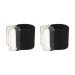 Gel Toe Separators For Overlapping Toes Bunions Big Toe Alignment Corrector And Spacer Hallux Valgus Orthosis Pom Stone for Feet (Black A) A Black
