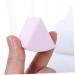POPETPOP 1 makeup wedge bulk Facial Powder Puff Foundation Smooth Apply makeup puff triangle sponge makeup exfoliating sponge Powder Puff cosmetic wedge cleansing Setting Powder 8.3X8.3X10CM As Shown - Buy Online on GoSupps.com