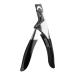 Nail Scissors | U Shape Nail Scissors Curved with Handle Nail Trimmer for Thick and Ingrown Nails Curved Cutter Nail File for Trimming & Grooming Nail Care