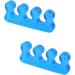 Toe Separators Spacers Pedicure Repeatable Washable Toenail Dividers for Men and Women Soft Nail Toe Separator Divider Spacer for Pedicure Manicure Nail Art.
