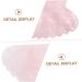 Healeved Scratching Board - Anti-Aging Gua Sha Plate & Crystal Scraping Tool for Face - Pink Jade Massage Board for Skin Care - Buy Online on GoSupps.com