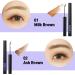 Brow Fixing Gel Shaper & Volumizing Mascara - Long Lasting Korean Eye Makeup (02 Ash Brown) | Shop Now - Buy Online on GoSupps.com