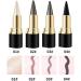 4 Pack Gel Eyeliner Easy to Use Makeup Matte Eyeliner Black Eyeshadow Stamp Women's Waterproof Eyeliner Pencil (Coffee) - Buy Online on GoSupps.com