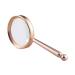 Magnifying Glass 5X Magnifier with Metal Handle High Clarity Loupe for Reading Books Inspection Magnifier Handheld Magnifying Glass Magnifier