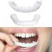 Flipped warm 1 pairs of artificial teeth dentures to put on wrong tooth veneers to put on denture perfect smile cosmetic teeth false teeth to put on