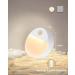 Flowood Night Light with Motion Detector - 4 LED Stair Lights for Kids' Rooms Hallways Bedrooms Kitchen & Cabinets - Battery Operated Warm White T031-W4 - Buy Online on GoSupps.com