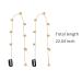 FRDTLUTHW Butterfly Hair Jewelry for Braids Gold Hair Chain for Women Girls(pack of 2) B.2Pcs Gold - Buy Online on GoSupps.com