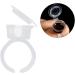  Beavorty Beavorty 200pcs Disposable Glue Ring Glue Ink Ring Cup Ring Holder Ink Cups Microblading Ring Cups Glue Ring For Eyelashes Disposable Ink Ring - Buy Online on GoSupps.com