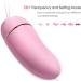 YRYPDQ 12Frequency Quiet Waterproof Silicone Love Egg for Women and Couple(Pink) Pink Plus - Buy Online on GoSupps.com