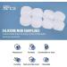Sleep earplugs 16/ 8Pcs Soft Silicone Earplugs White Noise Reduction Soundproof Earplug Swimming Accessories Ear Plugs for Sleep (Color : 8Pcs 2Box) - Buy Online on GoSupps.com