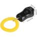 Adjustable Dog Training Clicker - Finger Clicker for Dogs Cats & Horses | Best Pet Training Toy (Black) - Buy Online on GoSupps.com