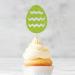 26Pcs Happy Easter Cupcake Toppers Easter Egg Double-sided Colored Paper Banners Colorful Glitter Cupcake Picks for Happy Easter Theme Party Cake Decorations Supplies - Buy Online on GoSupps.com