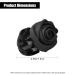 Elegant Rose Hair Clip | Strong Floral Claw for Thick Hair | Hair Accessories for Women & Girls | Black - Buy Online on GoSupps.com