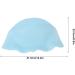 Hair Dyeing Cap Convenient Use Silicone Skin Friendly Reusable Hair Highlight Cap Punching for Home Hair Salon (Blue) - Buy Online on GoSupps.com
