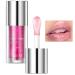 Plumping Lip Oil Tinted for Lip Care Moisturizing lip oil Long Lasting Nourishing Non-sticky (#1)