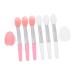 FRCOLOR 2 Sets Lipstick Dust Protection Concealer Brush Tools for Lip Masks Face Cleanser Face Tools Practical Lipstick Applicator Silicone Lipstick Brush Tool