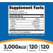 Nutricost Lactase Enzyme Complex 3 000 FCC ALU | Non-GMO & Gluten Free | 120 Vegetarian Capsules - 120 Servings - Buy Online on GoSupps.com
