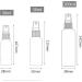 Buy 100PC Small 50ml Brown Plastic Spray Bottles - Travel Atomizers for Perfume & Cosmetics | Includes 4x Funnels - Buy Online on GoSupps.com