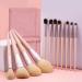 DFHBFG 12-Piece Loose Powder & Eye Shadow Brushes Set | Complete Beauty Tools for Flawless Makeup - Buy Online on GoSupps.com