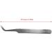 Premium Stainless Steel Curved Tip Tweezers for Eyelash Extensions & Nail Art | International Shipping - Buy Online on GoSupps.com