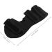 FOMIYES Hand Wrist Brace | Support for Hand Injuries Fractures & Stabilization | Adjustable 30x10cm Black Splint - Buy Online on GoSupps.com
