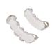 Shiny Silver Grillz for Halloween | Unique Teeth Decoration Jewelry Party Gift - Buy Online on GoSupps.com