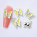 3D Nail Art Rhinestone Crystal AB Butterfly Charms Sparkle Nail Decoration Jewerlry Hand Craft DIY Accessories (MJ09)