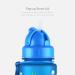 LittleLife Kids Water Bottle | Easy-Access Lid & Straw | 400ml Blue - Buy Online on GoSupps.com