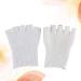 HEALLILY Moisturizing Socks Gel Five Toe Sleeve Open Toe Spa Socks Protector for Dry Cracked Hydrating Foot Care Supplies 1 Pair - Buy Online on GoSupps.com