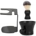 Premium Men's Shaving Set Solid Wood Handle Brush Stainless Steel Razor Stand & Soap Bowl Ideal Gift for Birthdays Valentine's & Father's Day - Buy Online on GoSupps.com