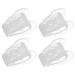 Healeved 4pairs Relief Bunion Men Small for Spacer Spacers Toe Separator Breathable Gel Hammer Splint Overlap Cramps Separators Overlapping : Big Pad Women Protector
